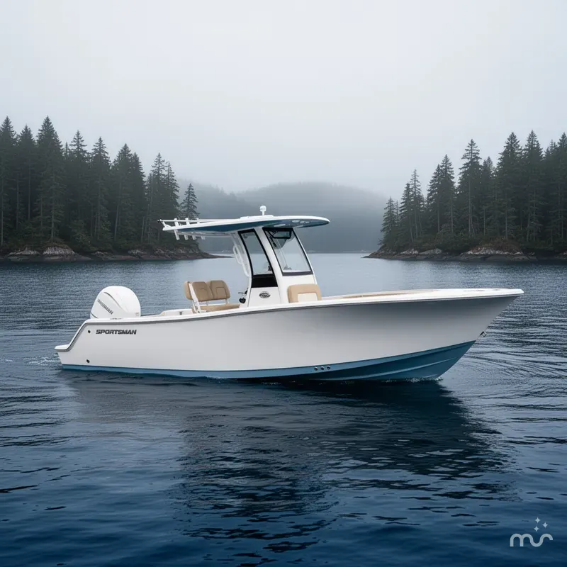 Slide: The Image of Sportsman Open 232 Center Console 2025 - 2
