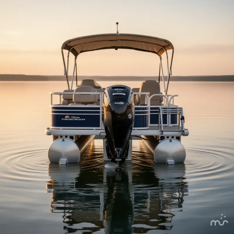 Slide: The Image of Sun Tracker Fishin' Barge 20 DLX 2023 - 2