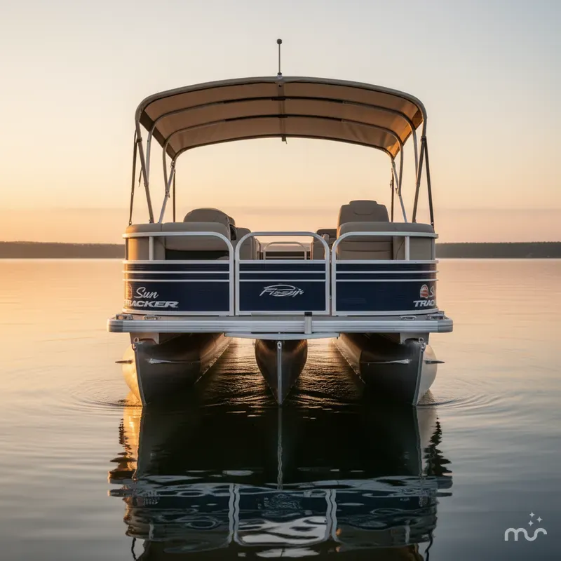 Slide: The Image of Sun Tracker Fishin' Barge 20 DLX 2023 - 3