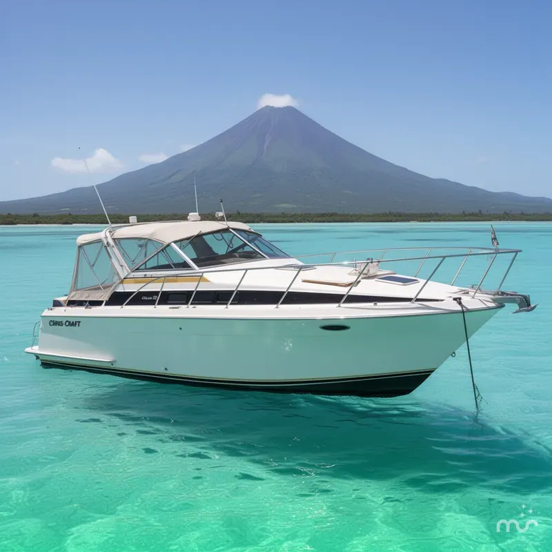 Slide: The Image of Chris-Craft 320 Amerosport 1987 - 2
