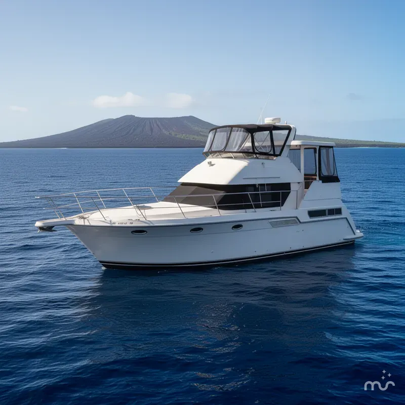 The Image of Carver Yachts 355 Aft Cabin Motor Yacht 1995 - 0