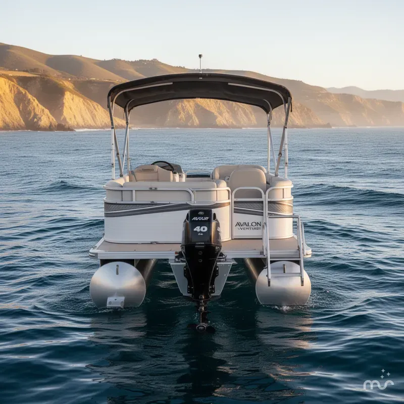Slide: The Image of Avalon Venture Cruise 16' w/ 40HP Mercury! 2020 - 3