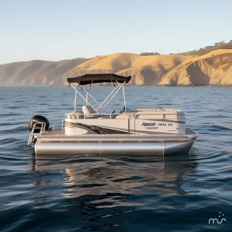 Slide: The Image of Avalon Venture Cruise 16' w/ 40HP Mercury! 2020 - 4