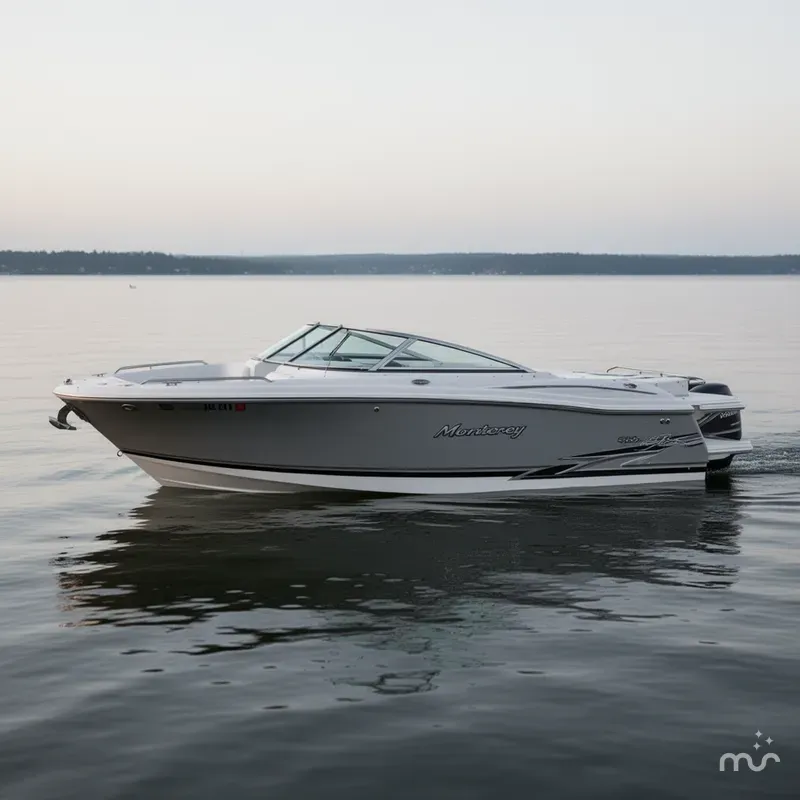 Slide: The Image of Monterey Sport Boats 234FS 2009 - 0