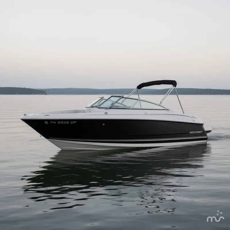 Slide: The Image of Monterey Sport Boats 234FS 2009 - 1