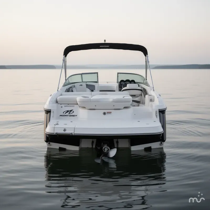 Slide: The Image of Monterey Sport Boats 234FS 2009 - 2
