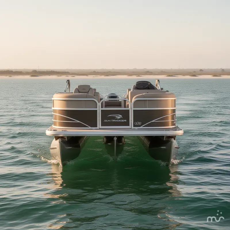 Slide: The Image of Sun Tracker Party Barge 24 XP3 2018 - 3