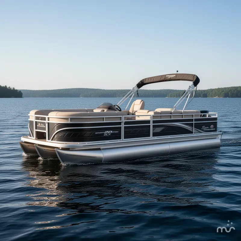 Slide: The Image of Sun Tracker SportFish 20 DLX 2025 - 0
