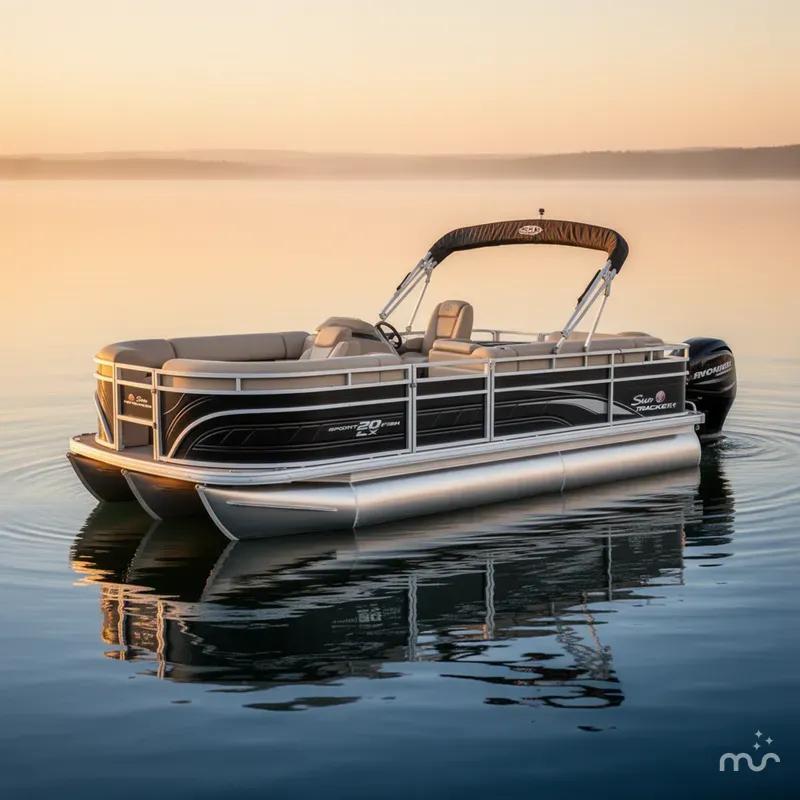 Slide: The Image of Sun Tracker SportFish 20 DLX 2025 - 0