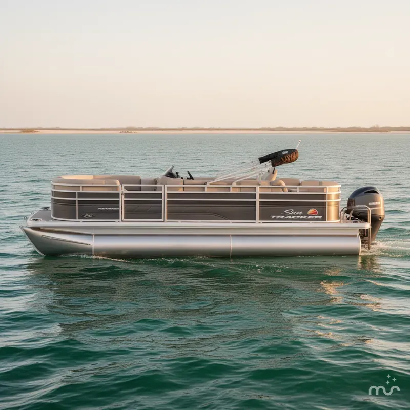 Slide: The Image of Sun Tracker Fishin' Barge 20 DLX 2025 - 1