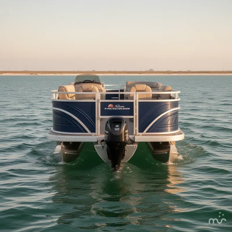 Slide: The Image of Sun Tracker Fishin' Barge 20 DLX 2025 - 2