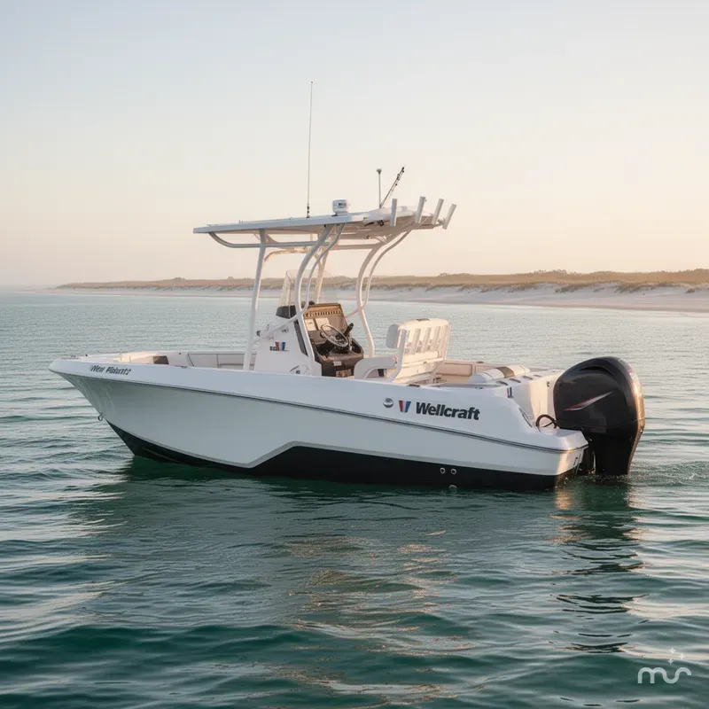 Slide: The Image of Wellcraft 222 Fisherman 2020 - 0