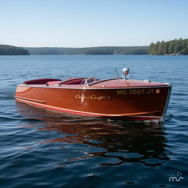 Slide: The Image of Chris-Craft 17’ Sportsman 1953 - 0