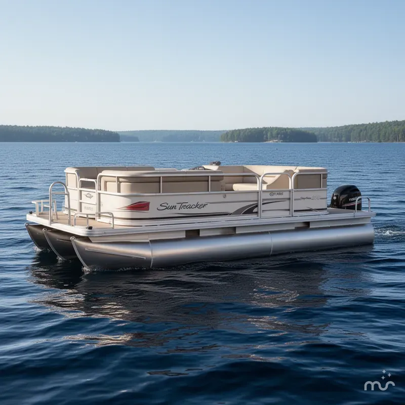 Slide: The Image of Sun Tracker PARTY BARGE 200 Classic Series 2008 - 0
