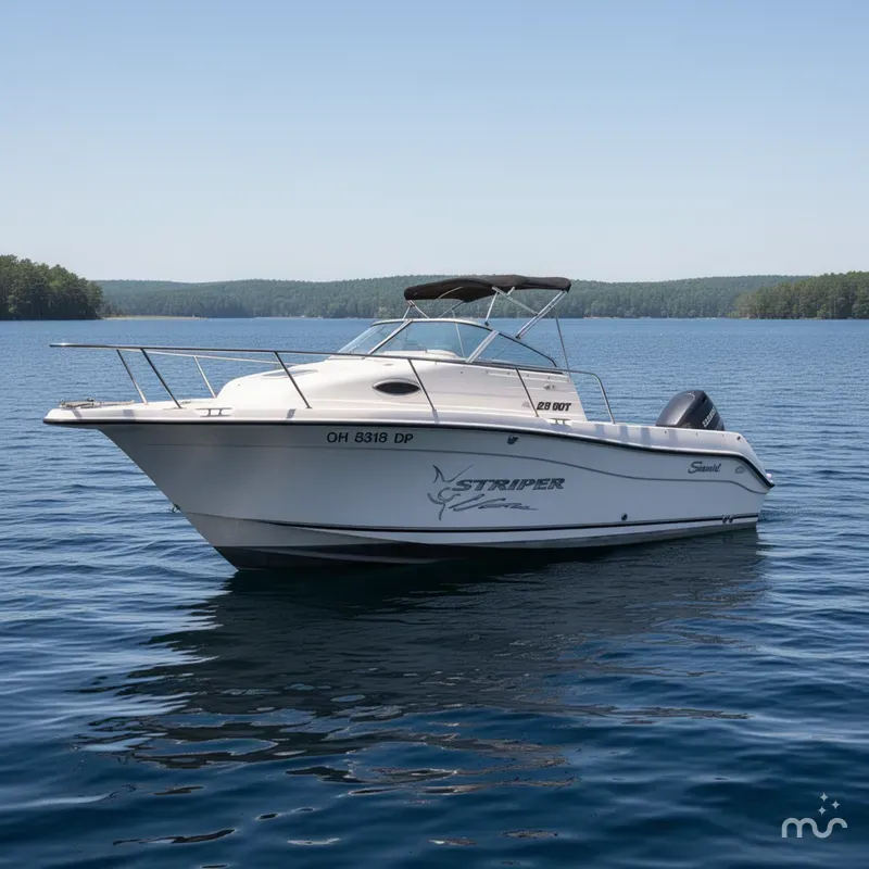 Slide: The Image of Seaswirl 2101 WA outboard 2004 - 1