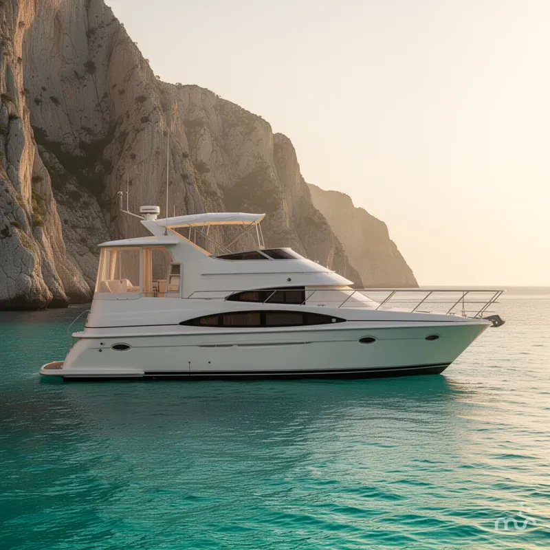 Slide: The Image of Carver Yachts 396 Motor Yacht 2001 - 2