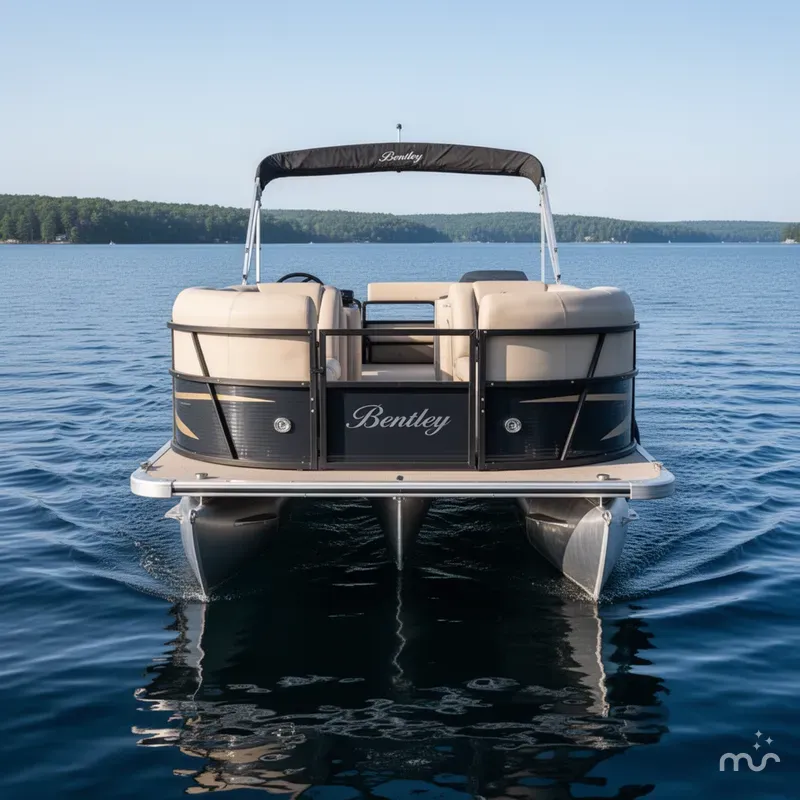 Slide: The Image of Bentley Pontoons 200 Bentley Cruise 2017 - 1