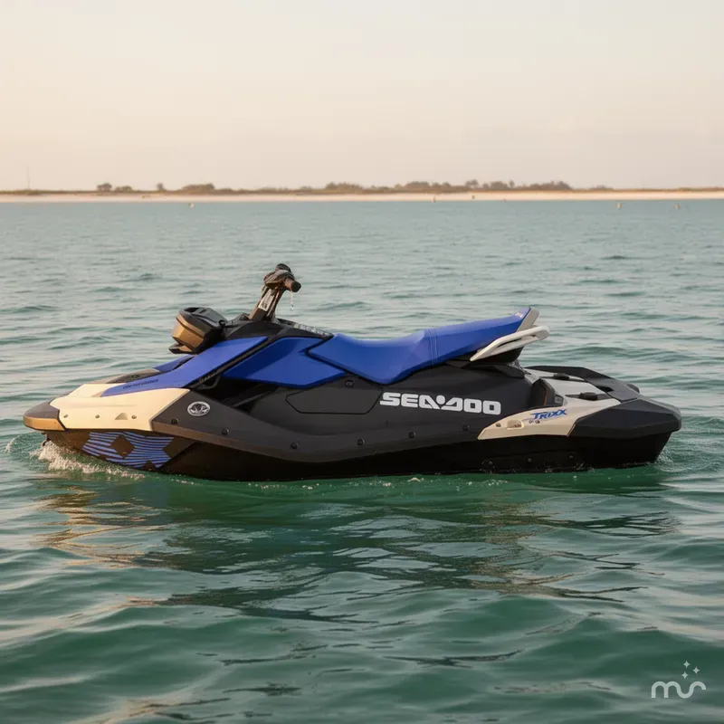 Slide: The Image of Sea-Doo Spark Trixx For 3 Rotax 900 ACE - 90 Ibr A 2025 - 1
