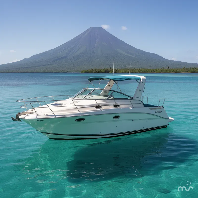 Slide: The Image of Sea Ray 290 Sundancer 1996 - 1