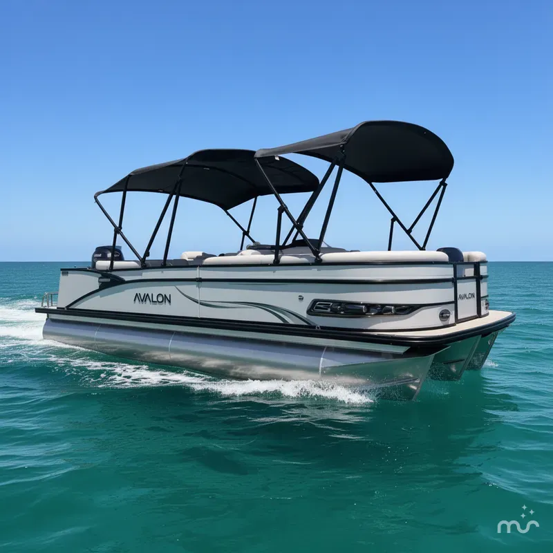 Slide: The Image of Avalon Catalina Platinum Quad Lounge - 25' 2025 - 1