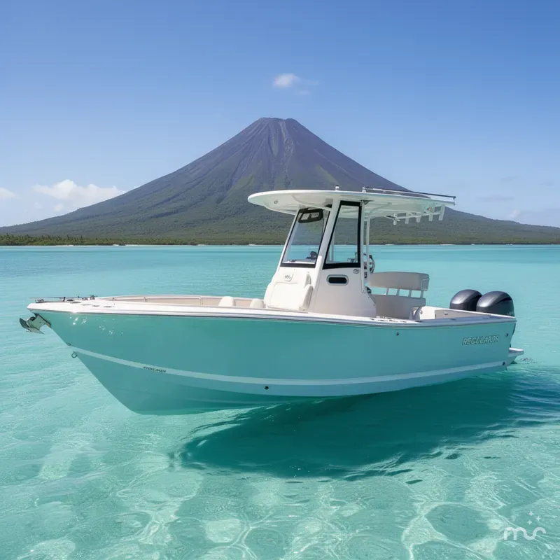 Slide: The Image of Regulator Marine 23 Center Console 2025 - 2