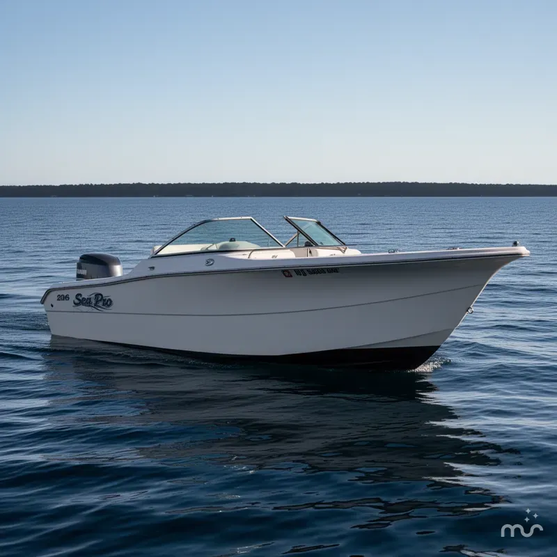 Slide: The Image of Sea Pro 206 Dual Console 2005 - 0