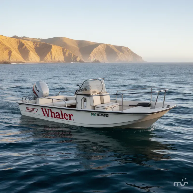 Slide: The Image of Boston Whaler 17 Montauk 1993 - 0