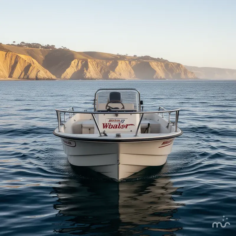 Slide: The Image of Boston Whaler 17 Montauk 1993 - 3