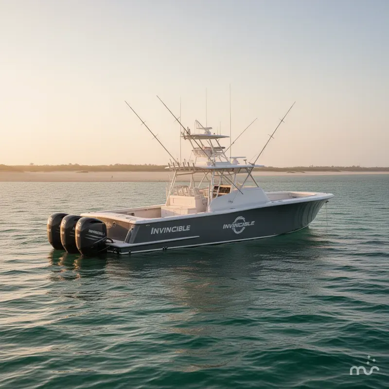 Slide: The Image of Invincible 43 Open Fisherman 2026 - 4