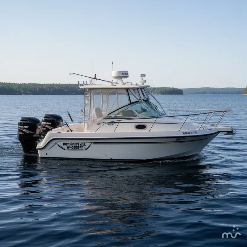 Slide: The Image of Boston Whaler 26 Conquest 2001 - 0