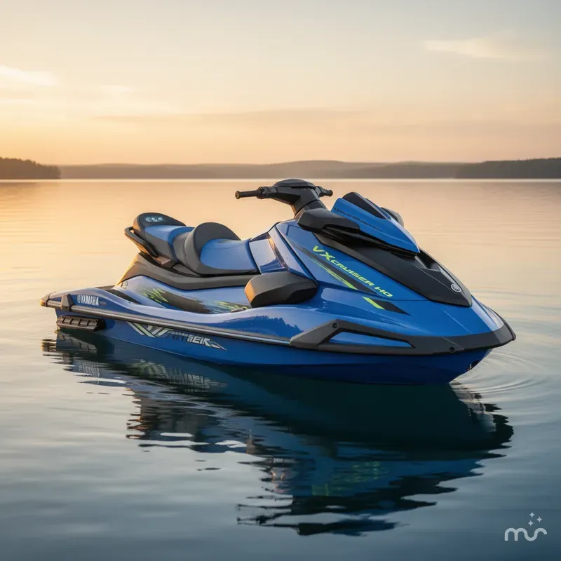 Slide: The Image of Yamaha VX CRUISER HO W/AUDIO-DEEPWATER BLUE 2025 - 0