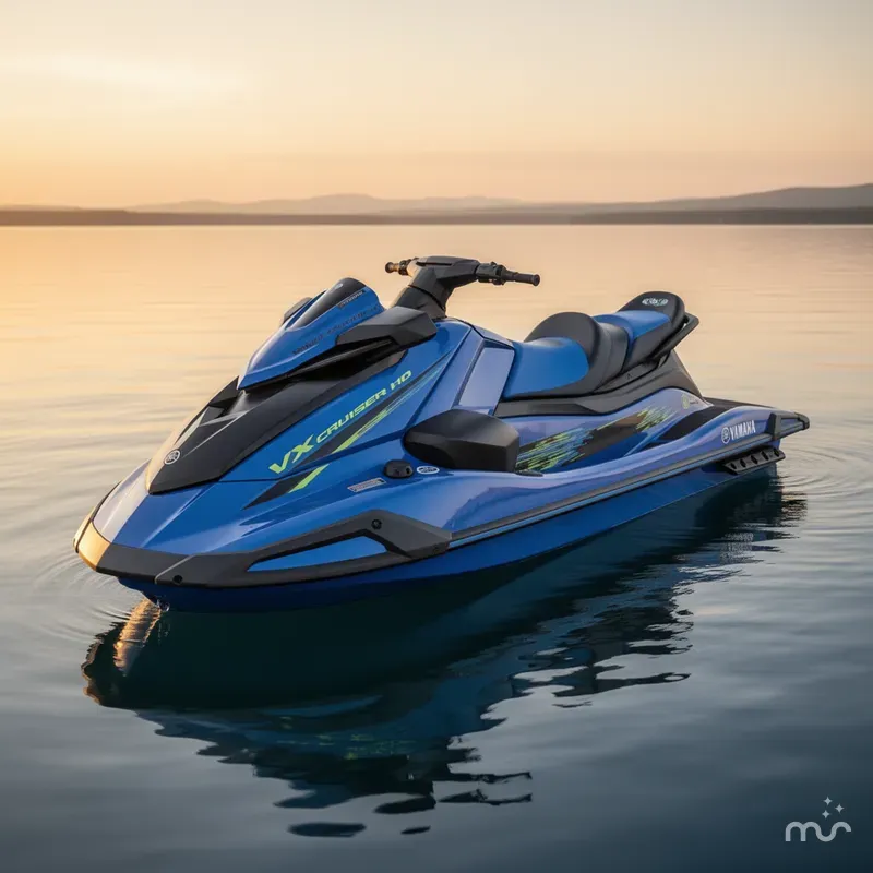 Slide: The Image of Yamaha VX CRUISER HO W/AUDIO-DEEPWATER BLUE 2025 - 1