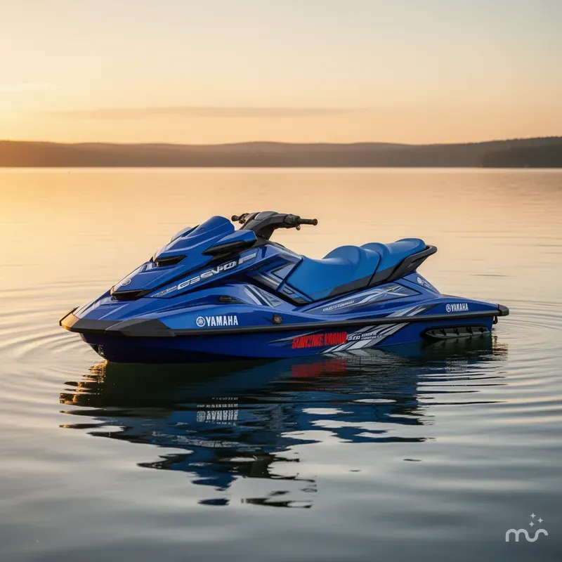 Slide: The Image of Yamaha GP SVHO W/AUDIO-RACING BLUE 2024 - 0