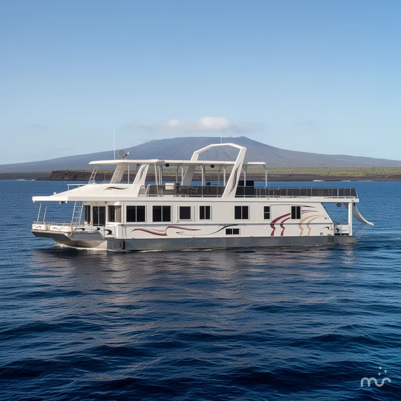 Slide: The Image of Horizon 18 x 85 Houseboat 2009 - 2