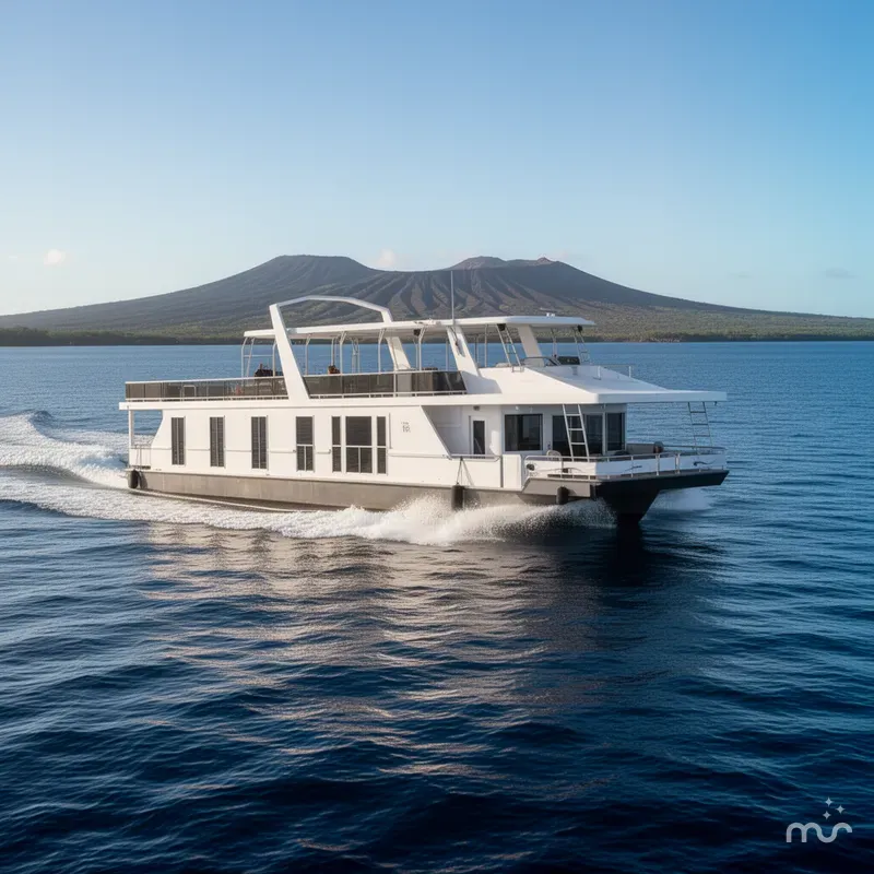Slide: The Image of Horizon 18 x 85 Houseboat 2009 - 4