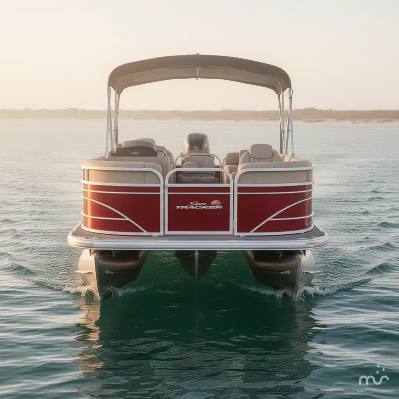 Slide: The Image of Tracker party barge 22 dlx 2023 - 3