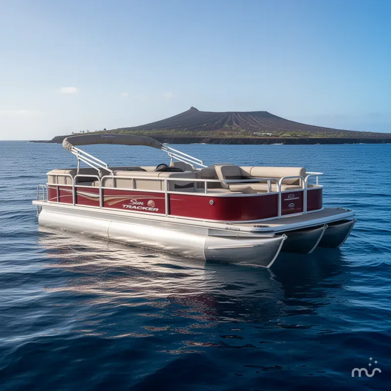 The Image of Sun Tracker Party Barge 18 DLX 2025 - 0