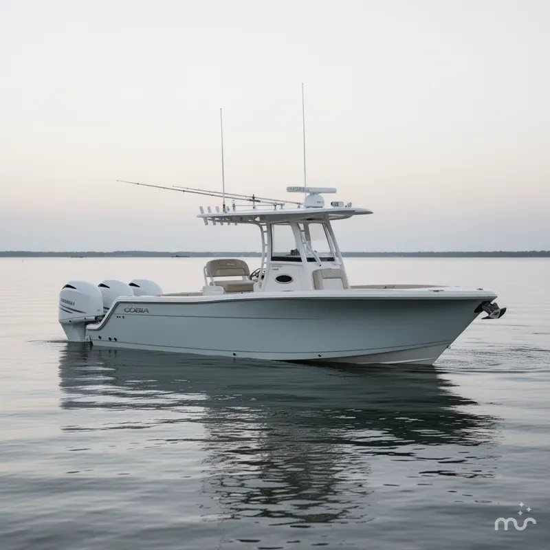 Slide: The Image of Cobia 285 Center Console 2025 - 2