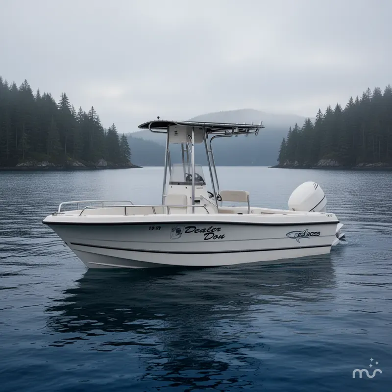 Slide: The Image of Sea Boss 190 Center Console 2004 - 2
