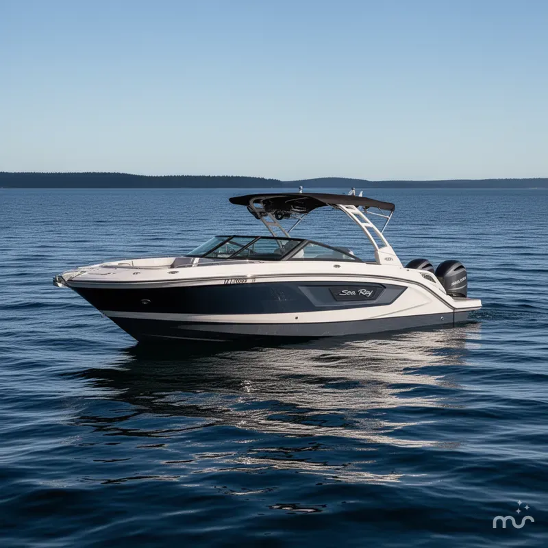 Slide: The Image of Sea Ray SDX 290 Outboard 2022 - 3