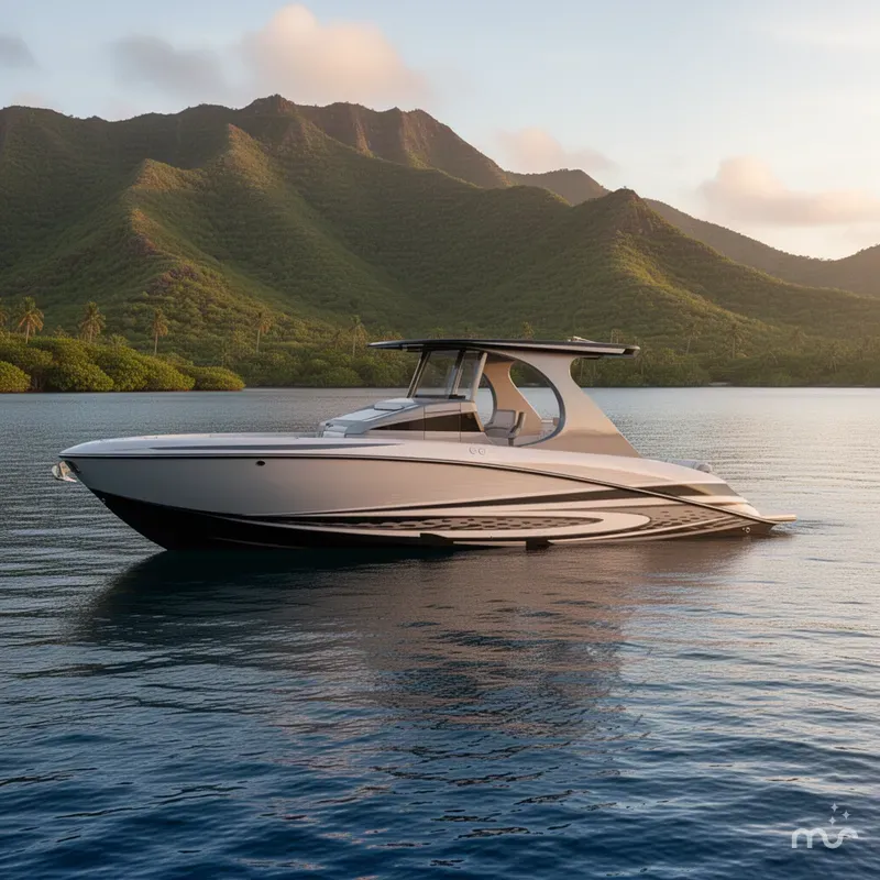 Slide: The Image of Mystic Powerboats M3800 2022 - 2