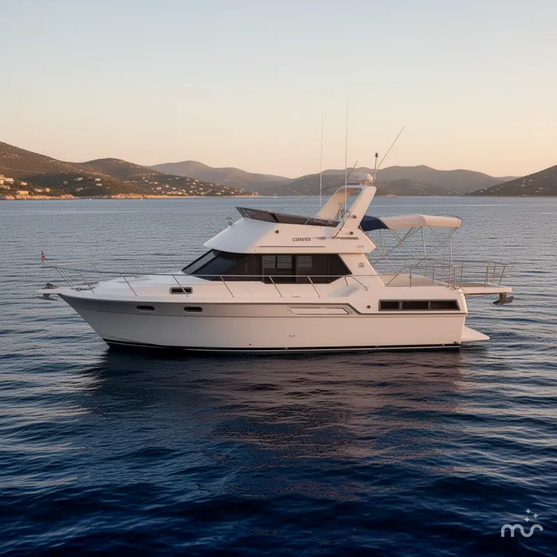 Slide: The Image of Carver Yachts 300 1994 - 2