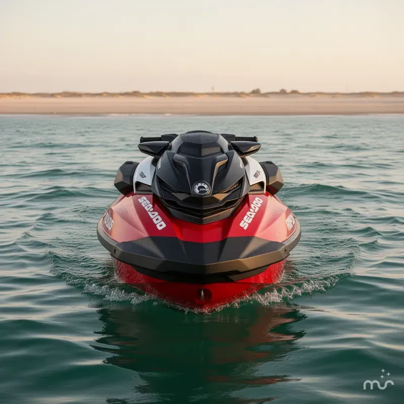 Slide: The Image of Sea-Doo RXP-X 325 Ibr Fiery Red Premium 2024 - 1