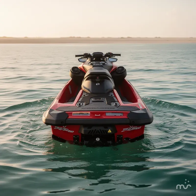 Slide: The Image of Sea-Doo RXP-X 325 Ibr Fiery Red Premium 2024 - 3