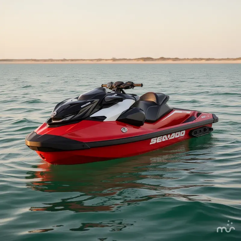 Slide: The Image of Sea-Doo RXP-X 325 Ibr Fiery Red Premium 2024 - 4