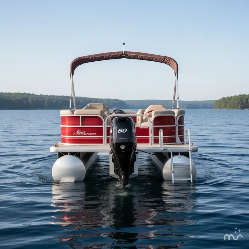 Slide: The Image of Sun Tracker Party Barge 20 DLX 2012 - 2