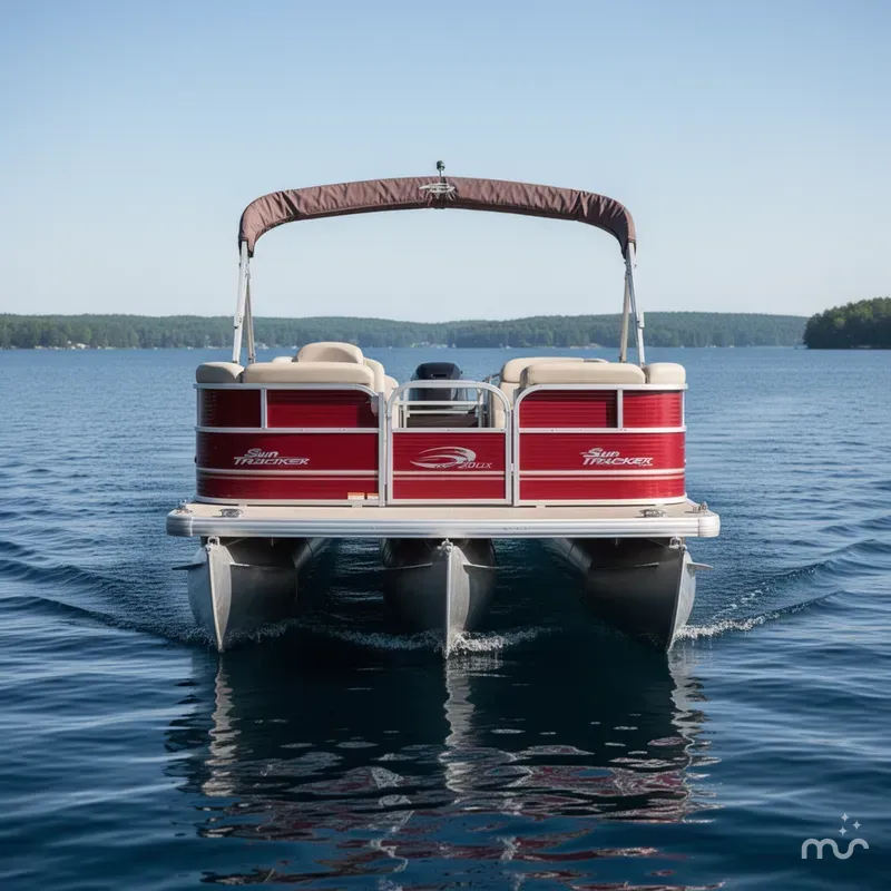 Slide: The Image of Sun Tracker Party Barge 20 DLX 2012 - 3