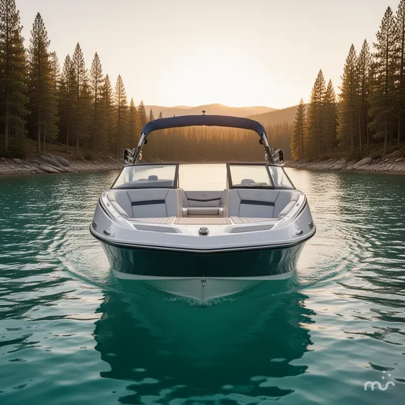 Slide: The Image of Tahoe 2150 Deck Boat 2023 - 1