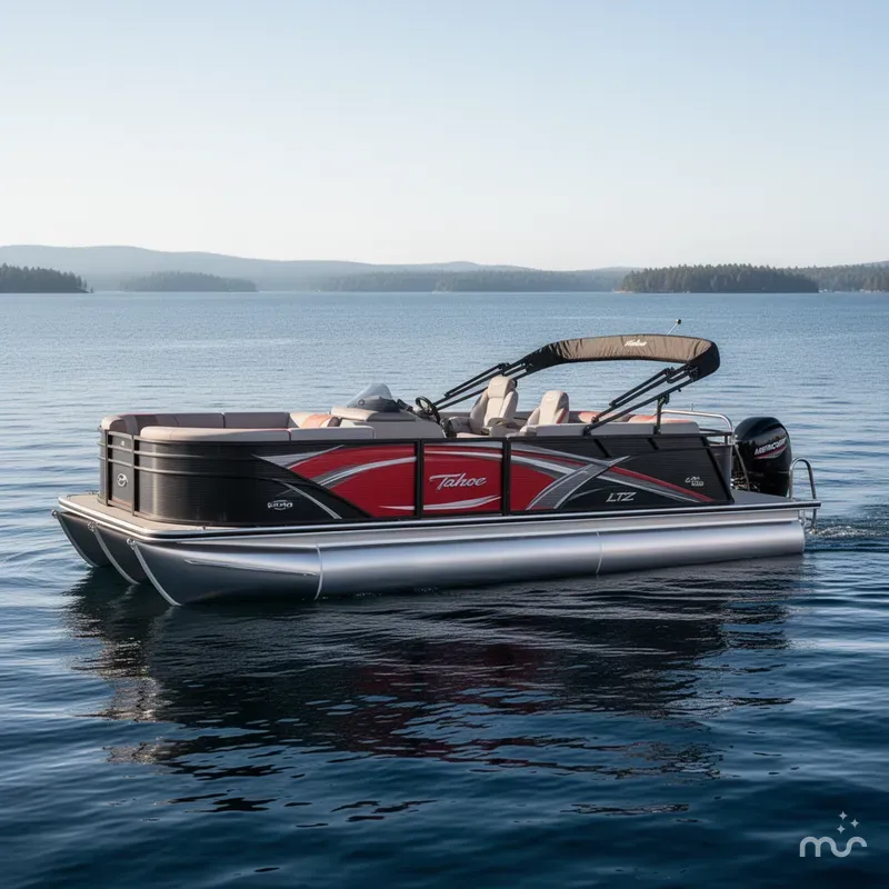 Slide: The Image of Tahoe LTZ 2485 Rear Fish & Mercury 115HP 4-Stroke EFI 2021 - 0