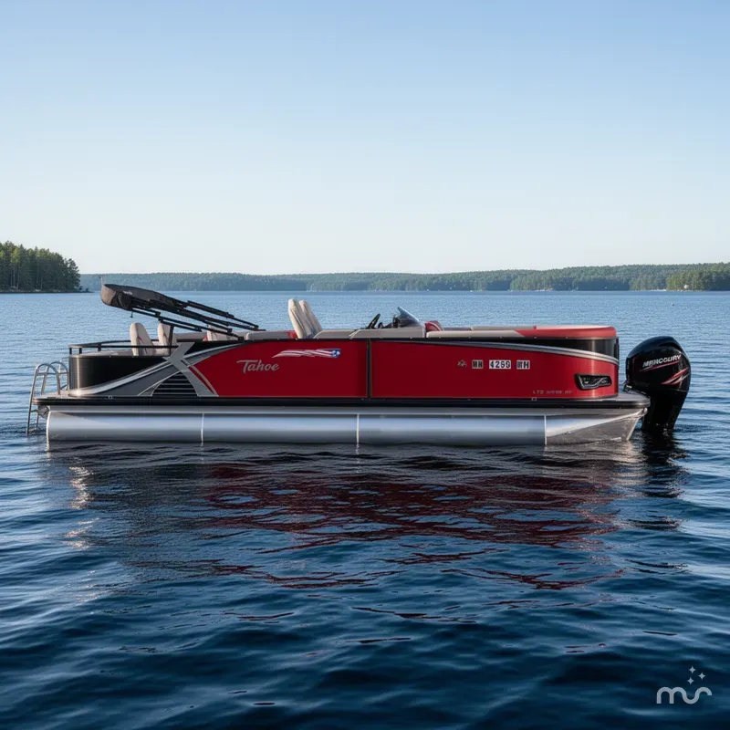 Slide: The Image of Tahoe LTZ 2485 Rear Fish & Mercury 115HP 4-Stroke EFI 2021 - 1